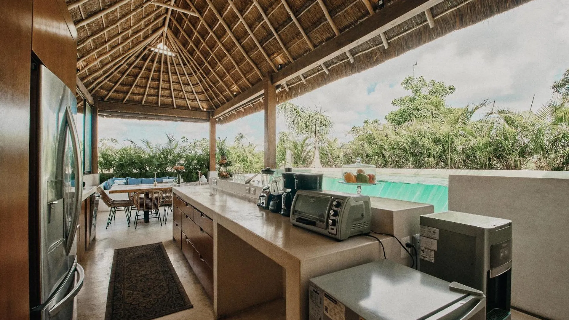 וילה טולום Yax'Na House Luxury 240M2 - 12 Persons - 6 Rooms - 2 Swimming Pool - 3 Jacuzzis