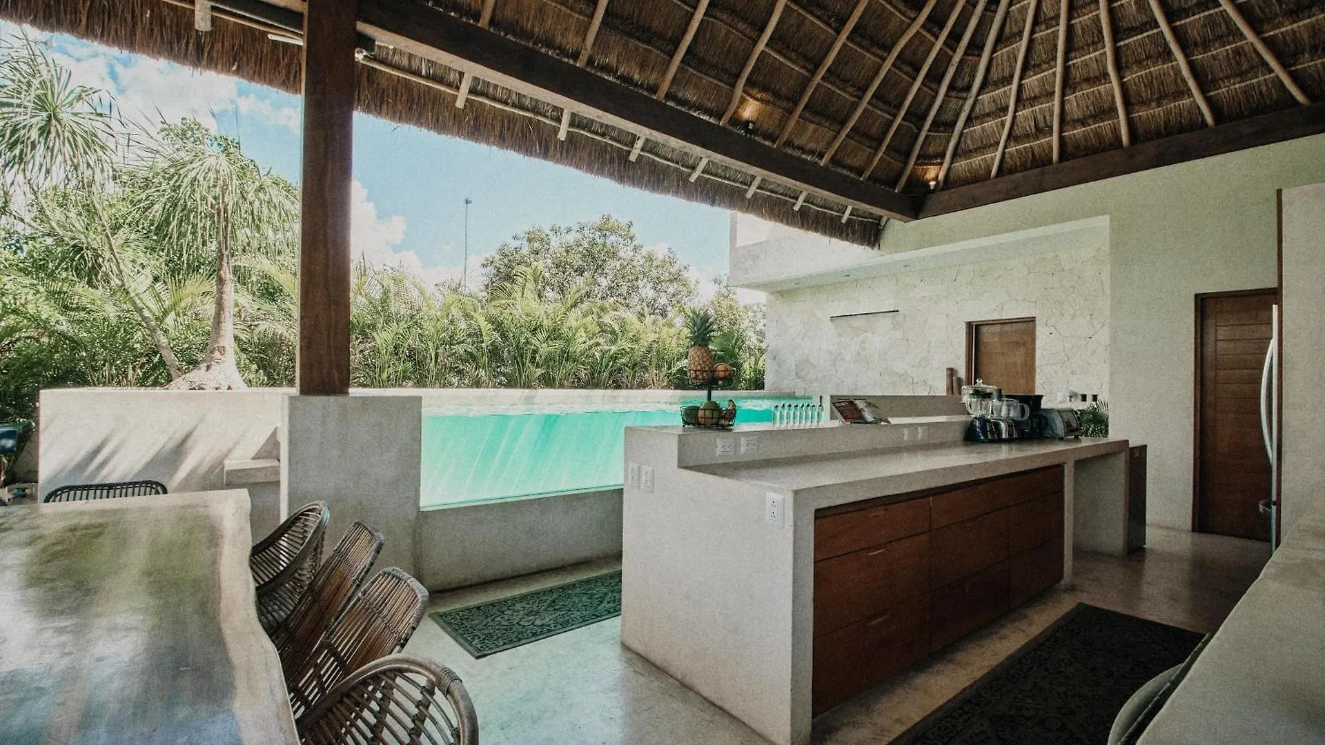 טולום Yax'Na House Luxury 240M2 - 12 Persons - 6 Rooms - 2 Swimming Pool - 3 Jacuzzis