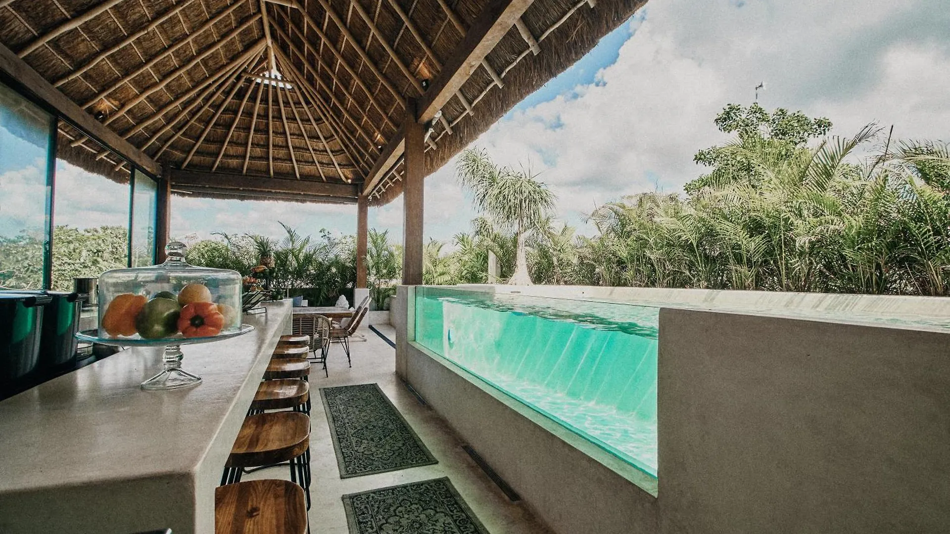 טולום Yax'Na House Luxury 240M2 - 12 Persons - 6 Rooms - 2 Swimming Pool - 3 Jacuzzis